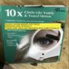 Floxite Circle Lighted and folding Vanity & Travel 10x Mirror (Pack of 1) view 1