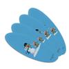 Robin and Riddler Snowball Fight Double-Sided Oval Nail File Emery Board view 1