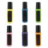 6 Pcs Silicone Roller Bottle Holder Sleeve - Essential Oil Perfume Carrying Case Protector - Travel Protective Cover With Hang Rope for 10ml Oil Bottles - Color Random view 4