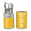Aquaman Keep Calm and Call Stainless Steel Manicure Pedicure Grooming Beauty Care Travel Kit view 2