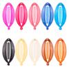 10 Pcs Fashion Resin Banana Clip Hair Clips Large Fishtail Hairpins Combs Rounded Edges Grips Clamp Women Headwear Hair Accessories (Random Color) view 1