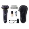 Panasonic ES-LV67-A803 Wet and Dry Shaver, 5 Shaving Heads with Linear Motor, Including Hair Trimmer, Navy Blue view 2