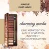 Eveline Charming Mocha Eyeshadow Palette 12 Warm Brown Smokey Colours Eye Mirror view 2