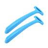 AKOAK 2 PCS Plastic Portable Pedicure Scraper, Removes Heel Calluses and Dead Skin, Skin Care Tool - Makes Rough Feet Smooth Almost Instantly (Blue) view 1