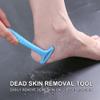 AKOAK 2 PCS Plastic Portable Pedicure Scraper, Removes Heel Calluses and Dead Skin, Skin Care Tool - Makes Rough Feet Smooth Almost Instantly (Blue) view 3