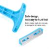 AKOAK 2 PCS Plastic Portable Pedicure Scraper, Removes Heel Calluses and Dead Skin, Skin Care Tool - Makes Rough Feet Smooth Almost Instantly (Blue) view 4