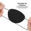 YGDZ Eye Patch, 12pcs Soft Felt Eye Patches for Adults Kids, Adjustable Single Eye Mask for Lazy Eye, Black view 3