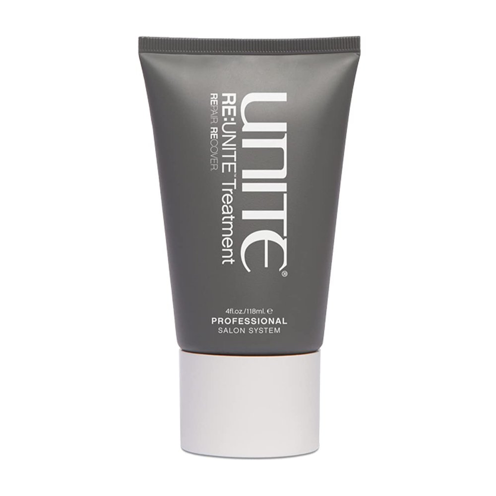 UNITE Hair RE:UNITE Treatment Strengthening & Reparative Treatment for Damaged or Over-Processed Hair Restores Strength, Softness & Elasticity Vegan & Paraben-Free, 4oz