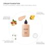 Lord & Berry CREAM FOUNDATION Makeup Long Lasting Full Coverage Lightweight Liquid Foundation Contains Antioxidants, Moisturizers, UVA-UVB Filters & Anti-Pollution Extracts, Warm Sand,1.69 Fl oz view 2