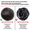 Bella Hair 100% Human Hair Bun Extension Donut Scrunchies Hairpiece for Both Women and Men Instant Up-Do Fake Bun Chignon (#27 Strawberry Blonde/Light Butterscotch Blonde) view 4