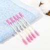 AKOAK 100 Pcs/set Colorful Double Head Spiral Cotton Swabs, Ear Picking Cotton Swabs, Makeup Remover Sanitary Swabs (Pink) view 3