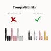 10 PCS M Permanent Make Up Needle Cartridge for Cordless Permanent Make Up Machine 3RL/3R/3P - Ombre Powder Brows Microblading Shading Eyeliner Lip Tattoo (3RL/3R/3P) view 4