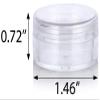 (24 Pack) 10 mL Polystyrene Concentrate Container view 2