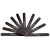 10 Pack Shape Nails 100/180 Grit Very Coarse/Medium Coarse Water Resistant Double Sided view 1