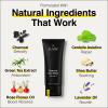 Lumin Charcoal Face Wash for Men  Daily Detox Cleanser, Hydrating Face Wash, Gently Removes Dirt & Oil, Unclogs Pores, Exfoliates, Refreshing Skincare for All Skin Types, 3.4oz view 2