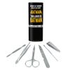 Batman Be Batman Stainless Steel Manicure Pedicure Grooming Beauty Care Travel Kit view 1