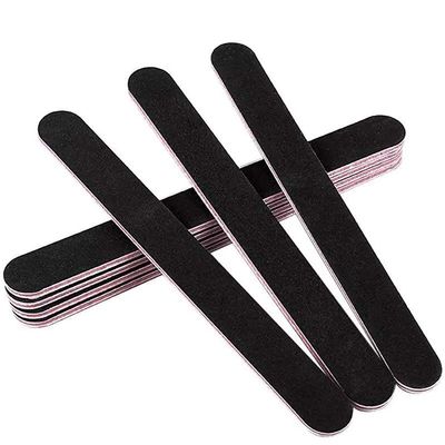10PCS Professional Nail File Set, Nail Files & Buffers, Double Sided Emery Board (100/180 Grit) - Nail Buffering Files for Home and Salon Use, Professional Nail Files for Acrylic False Nails