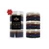 Brown and Black Hair Ties for Thick Hair, Grab & Go Pony Tube, 15 Pack, Nouveau Neutrals, Thick No-Crease Bands with Strong Hold, Damage-Free Design, Modern Neutral Mix | L. Erickson view 1