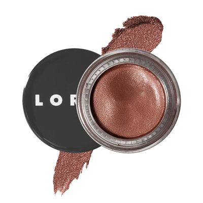 LORAC Lux Diamond Crme Eye Shadow | Metallic Shimmer Eyeshadow Powder | Bronze Silk