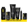 Lumin Mens Skincare Set  Complete Face Care Kit with Charcoal Face Wash, Scrub, Moisturizer, Wrinkle Serum, Recovery Oil & Eye Balm, Korean Skincare Routine view 1