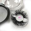 Forawme Alluring 3D Mink Fur False Eyelashes 100% Natural Soft Curl GenuinSiberian Mink Hair Hand-made Luxury Fashion 25mm Fake Lashes Premium Box 2pair/lot (#21) view 3