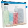 Leitz Wow Cosmetic Travel Pouch, Water Resistant, Ideal Toiletry Bag, Suitable for Travel, 24x17x3cm - Blue view 1