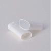 NATUWORLD 12PCS 4.5g Oval Lip Balm Tubes White Plastic Empty Oval Deodorant Containers Lipstick Balm Tubes Containers Lip Gloss Bottle With Caps For DIY Crayon Lipstick view 3