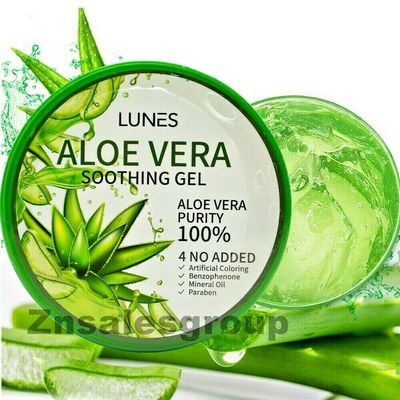LUNES Aloe Vera Soothing Gel 300ml / 10.14oz