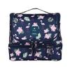 lliang Cosmetic Bag Flamingo Cosmetic Bag Women Travel Large Double Layer Storage Toiletry Bag Waterproof Hanging Wash Organizer Makeup Bag view 1