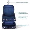 lliang Cosmetic Bag Flamingo Cosmetic Bag Women Travel Large Double Layer Storage Toiletry Bag Waterproof Hanging Wash Organizer Makeup Bag view 3