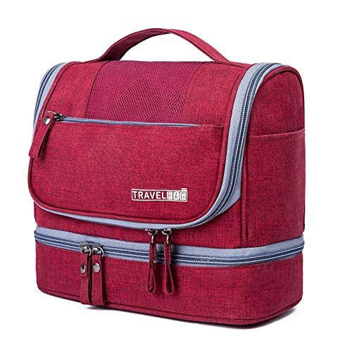 lliang Cosmetic Bag Waterproof Men Hanging Makeup Bag Oxford Travel Organizer Cosmetic Bag For Women Necessaries Make Up Case Wash Toiletry Bag