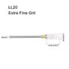 uxcell 2pcs Ceramic Nail Drill Bits 3/32 Inch (Extra Fine Grit) for Manicure Pedicure Nail Electric Drilling view 2