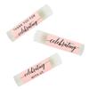 Andaz Press Blush Pink Rose Elegant Party, Lip Balm Chapstick Favors, Thank You For Celebrating With Us, 12-Pack, Party Favors Decor Thank You Lip Balm Party Favor Lip Balm Bachelorette Party Favors view 4