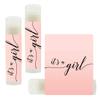 Andaz Press Blush Pink Rose Elegant Party Baby Shower, Lip Balm Chapstick Favors, It'S A Girl!, 12-Pack, Baby Shower Sip And See Baby Shower Lip Balm Baby Shower Favors For Girls Its A Girl Chapstick view 1