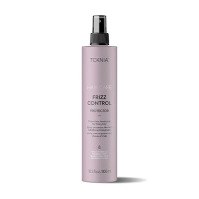 Lakm Teknia Frizz Control Protector, Anti Frizz Heat Protection Spray for Frizzy or Curly Hair, Heat Protectant Spray, 10.2 Fl Oz