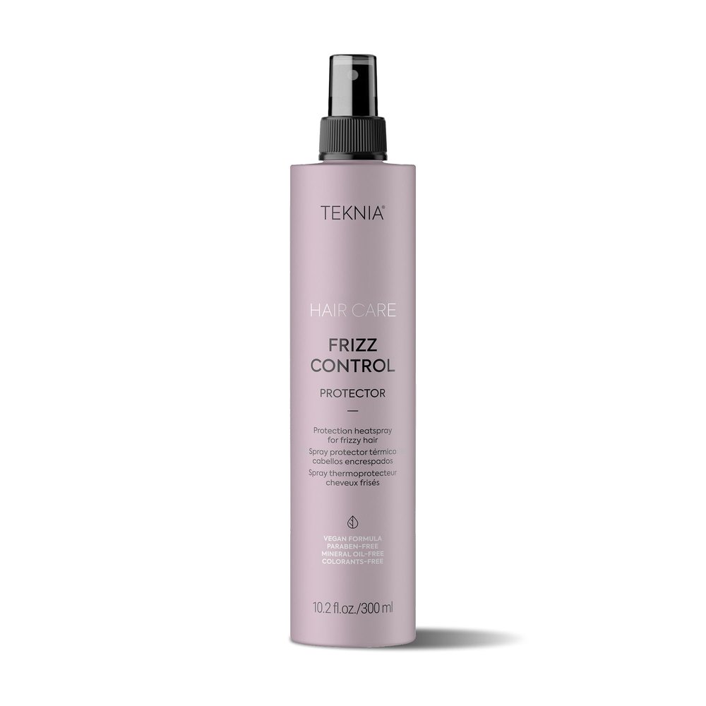 Lakm Teknia Frizz Control Protector, Anti Frizz Heat Protection Spray for Frizzy or Curly Hair, Heat Protectant Spray, 10.2 Fl Oz
