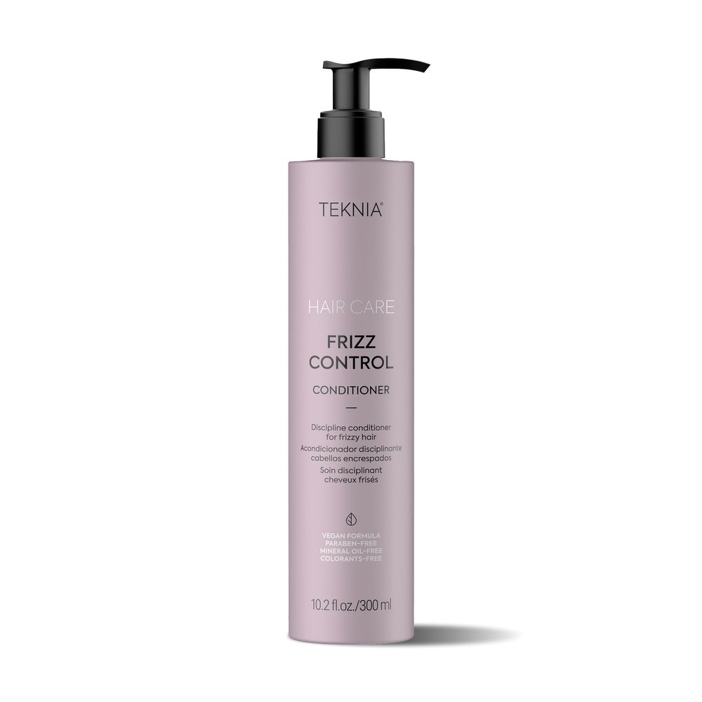 LAKM Teknia Frizz Control Leave In Conditioner, Anti Frizz Conditioner for Frizzy or Curly Hair, 10.2 Fl Oz