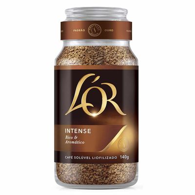 L'OR L'OR Soluble Intense Coffee Glass Jar 140g
