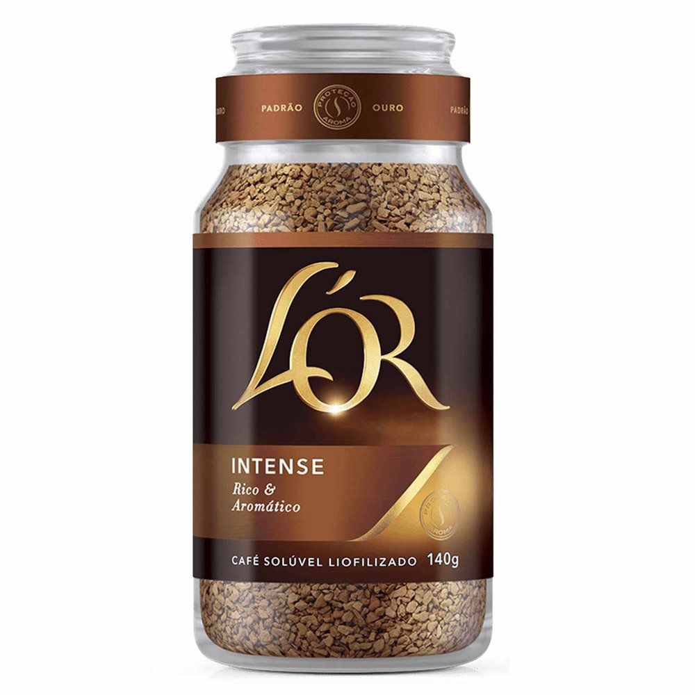 L'OR L'OR Soluble Intense Coffee Glass Jar 140g