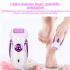 4 in 1 Electric Epilator, Hair Shaver, Clipper & Callus Remover, with 4 Replaceable Cutter Head, Trimmer & Razor, for Arm, Armpit, Bikini Line, Leg, Back, Feet Dead Skin,Purple view 3