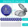 12 PCS Quinceaera Party Favor 18 Birthday Compact Mirror view 2