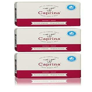 Caprina by Canus Fresh Goat's Milk Soap, Original (3 bars)
