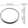 10X Magnifying Round Makeup Mirror Glass Cosmetics Portable Mirror with 2 Easy Mounting Suction Cups For Shaving Beauty view 3