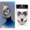 Skull Face Jewels Day of the Death Face Gems for Halloween Face Decals,6-Pack view 4