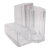 2 Clear Makeup Vanity Cosmetic Organizer Case Storage Jewelry Holder Box Make Up view 4