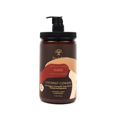 As I Am Coconut Cowash Cleansing Conditioner - 32 ounce - Gentle Daily Cleanser for Hair and Scalp - Adds and Preserves Moisture