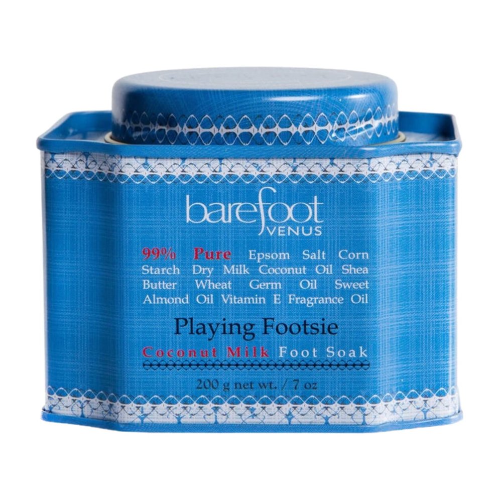 Barefoot Venus Playing Footsie 100% Natural Coconut Milk Foot Soak Epsom Salt - 200 Grams
