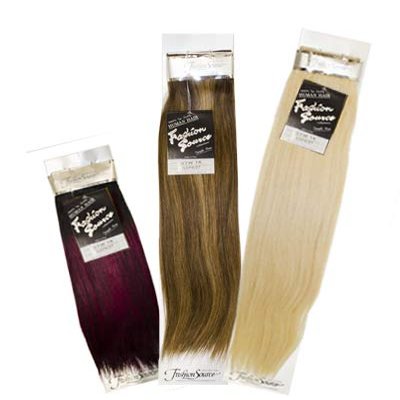 Fashion Source 7pcs Clip in Human Hair #6 (STW 7PCS 18" #6)