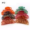 Magik 6~12 Pack Women Plastic Large Hair Claws Hair Clips Jumbo Various Styles Tortoise (12 Pack, 12 Assorted) view 2