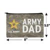 U.S. Army Dad Makeup Cosmetic Bag Organizer Pouch view 4